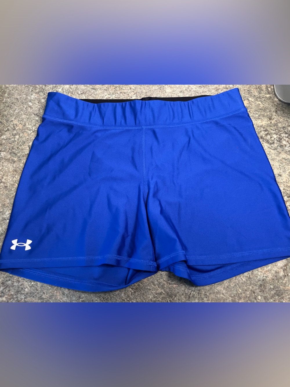 Under Armour Blue Workout Shorts XL